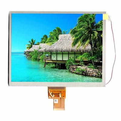 주문 8'' 맞춤형 LCD 모듈 1024x600 디스플레이 500cd/M2 TSP 없이 online manufacture
