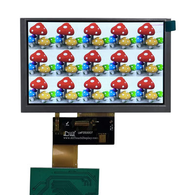 주문 5인치 WVGA TFT 디스플레이 스크린과 RGB 인터페이스 FPC 커넥터 online manufacture