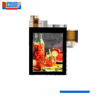 전체 뷰 앵글 3.5'' TFT LCD 터치 패널 IPS 디스플레이 24 비트 RGB SPI 인터페이스