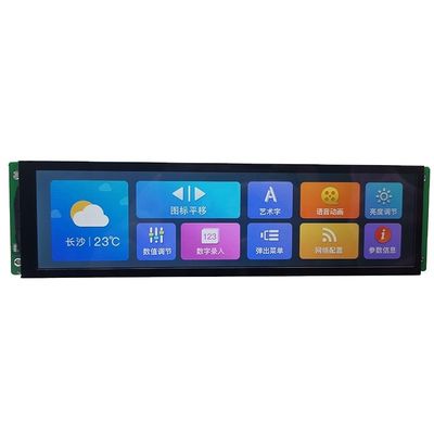 8.88 인치 바 디스플레이 LCD IPS TFT HD 1920*RGB*480 LVDS 인터페이스를 가진 LCD 화면 디스플레이