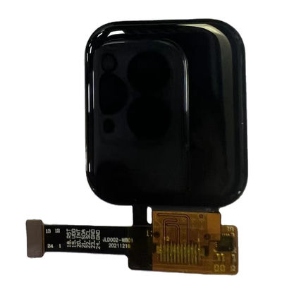 2.5D Edge Curved Side 1.3 인치 TFT LCD CTP 240*240 SPI 인터페이스 모든 관점 16 PIN FPC