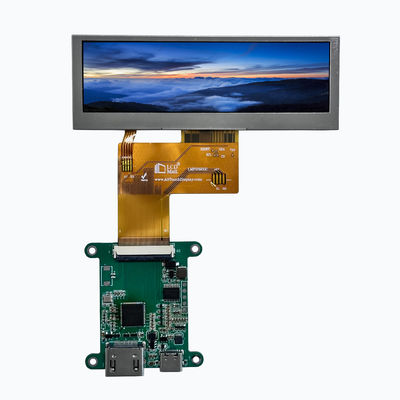 3.9인치 HDMI 인터페이스 TFT LCD 디스플레이와 IPS 뷰 480x128 해상도 LCD 화면