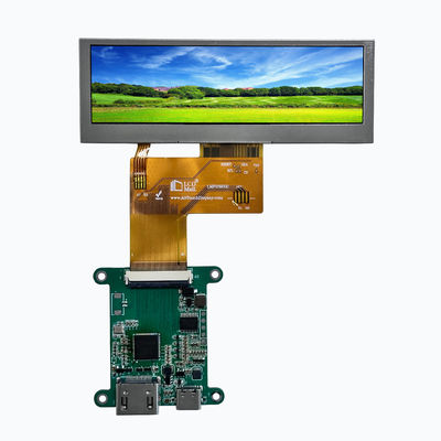 480x128 HDMI TFT 모듈 3.9 인치 TFT LCD 화면 LED 백라이트 IPS 뷰