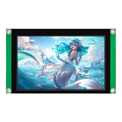 50.0인치 TFT LCD 디스플레이 20 핀 SPI 인터페이스 800*480 LT7381 드라이버 IC 시리즈 포트 화면