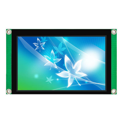 SPI 인터페이스 400cd/m2 WVGA 5.0 인치 TFT 시리즈 포트 화면 Windows/Linux/Raspberry Pi와 호환