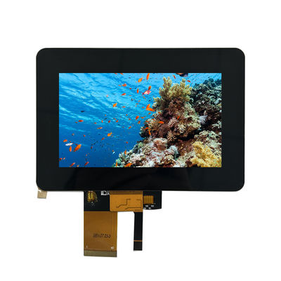 TSP 3.5 인치 색상 480 x 272 픽셀 TFT LCD 패널 디스플레이 액티브 영역 95.04 H X 53.86 V RGB 인터페이스