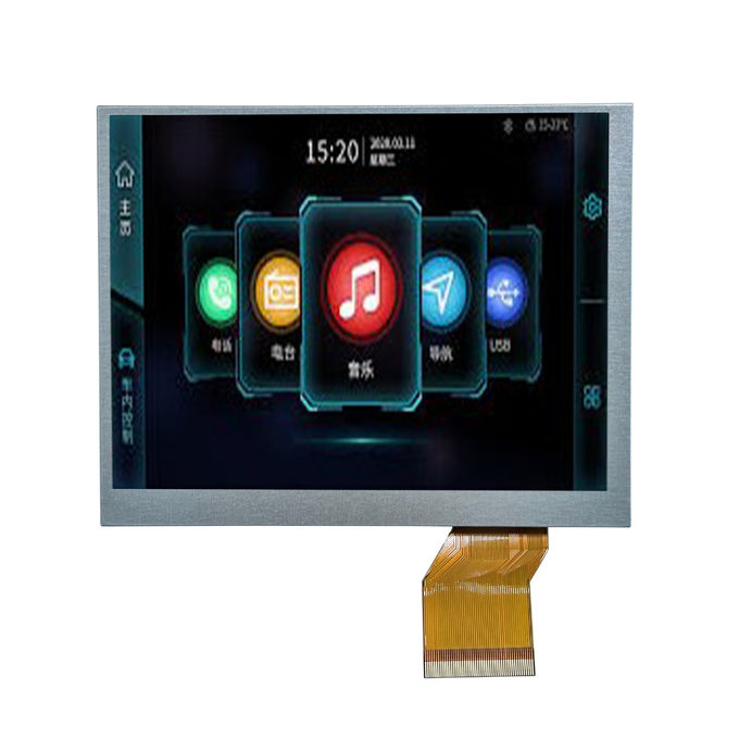 5.7인치 산업용 VGA TFT 디스플레이 JD9168S RGB 640*480 사용자 지정 터치 스크린과 함께 모든 / IPS 볼 방향 1