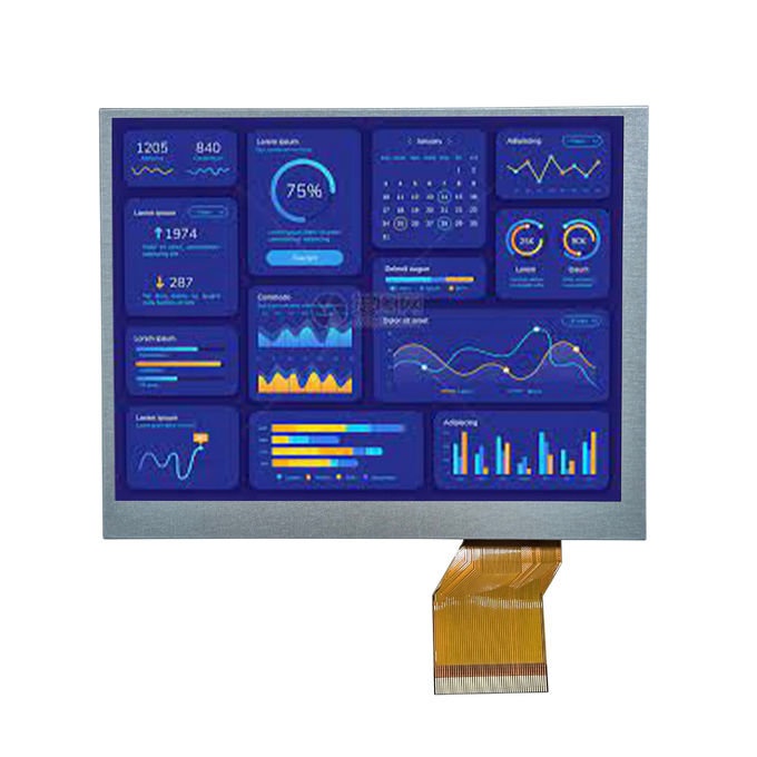 5.7인치 산업용 VGA TFT 디스플레이 JD9168S RGB 640*480 사용자 지정 터치 스크린과 함께 모든 / IPS 볼 방향 0